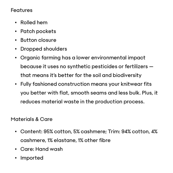 Aritzia The Group Affirmation Cardigan - Picture 8 of 14